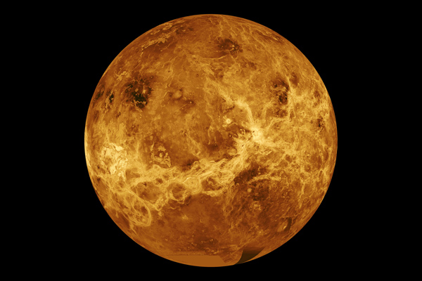 Global radar view of Venus from Magellan
